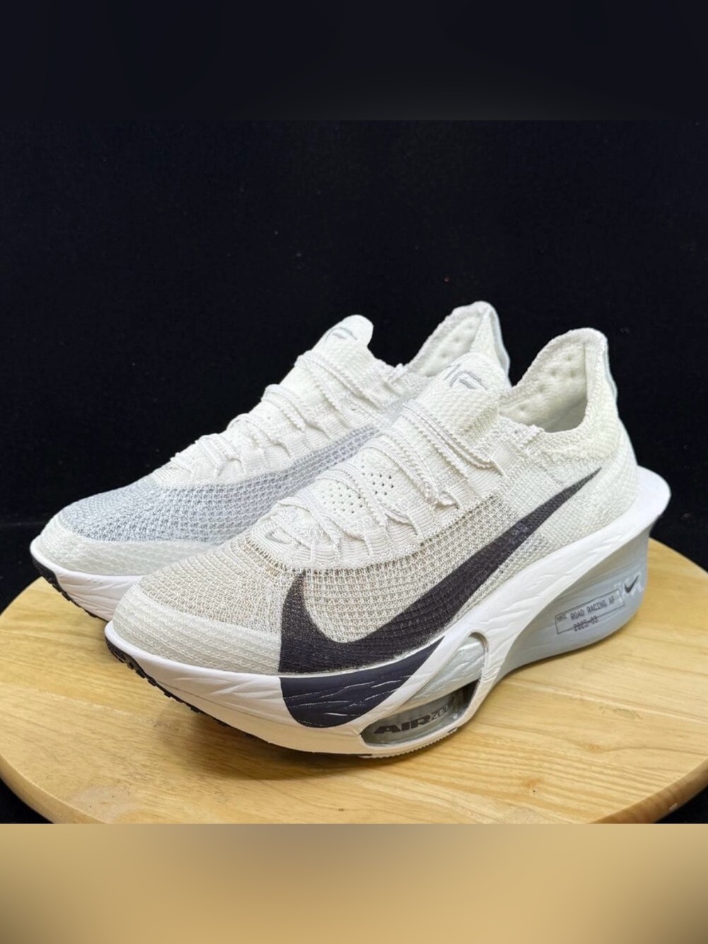 Nike Air Zoom Alphafly Next% 3 White Pure Platinum FD8315-102 Size 10 NEW - Picture 5 of 14